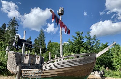 Wurzelrudi Piratenschiff