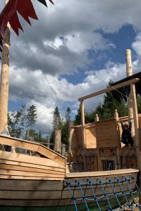 Wurzelrudi Piratenschiff