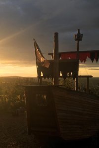 Wurzelrudi  Piratenschiff