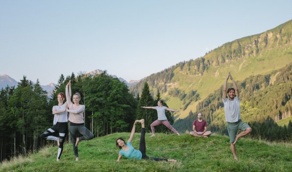 Yoga in der Natur