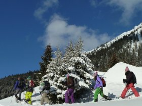 Schneeschuh-Tour im AllgÃ¤u