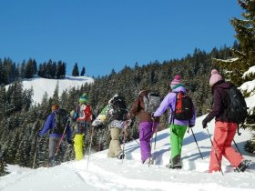 Young Alps Schneeschuhtour im AllgÃ¤u