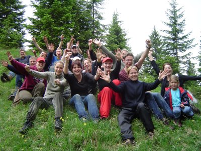 Azubi Training mit Young Alps Partner Wildnisschule Allgäu