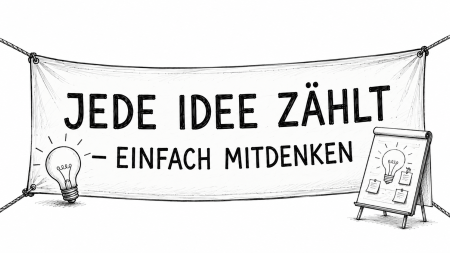 Jede Idee zählt